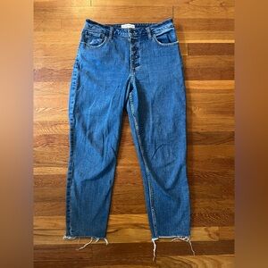 A&F The Mom High Rise